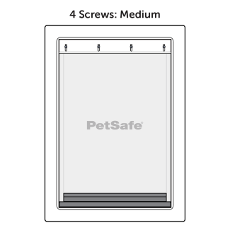 Medium Flap With Four Screw Holes