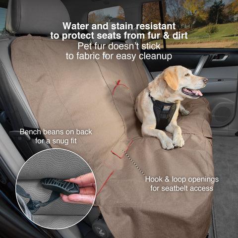 dog bench seat cover with web-callout-diagram