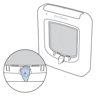 How to Use the 4-Way Lock on the PetSafe® Microchip Cat Door