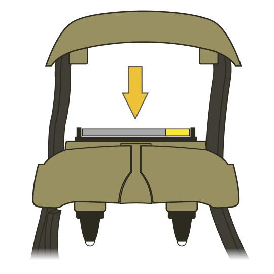 Cabela's Containment System_Insert New Battery Wire Plug