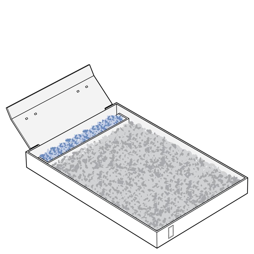 Add Litter Under Waste Trap