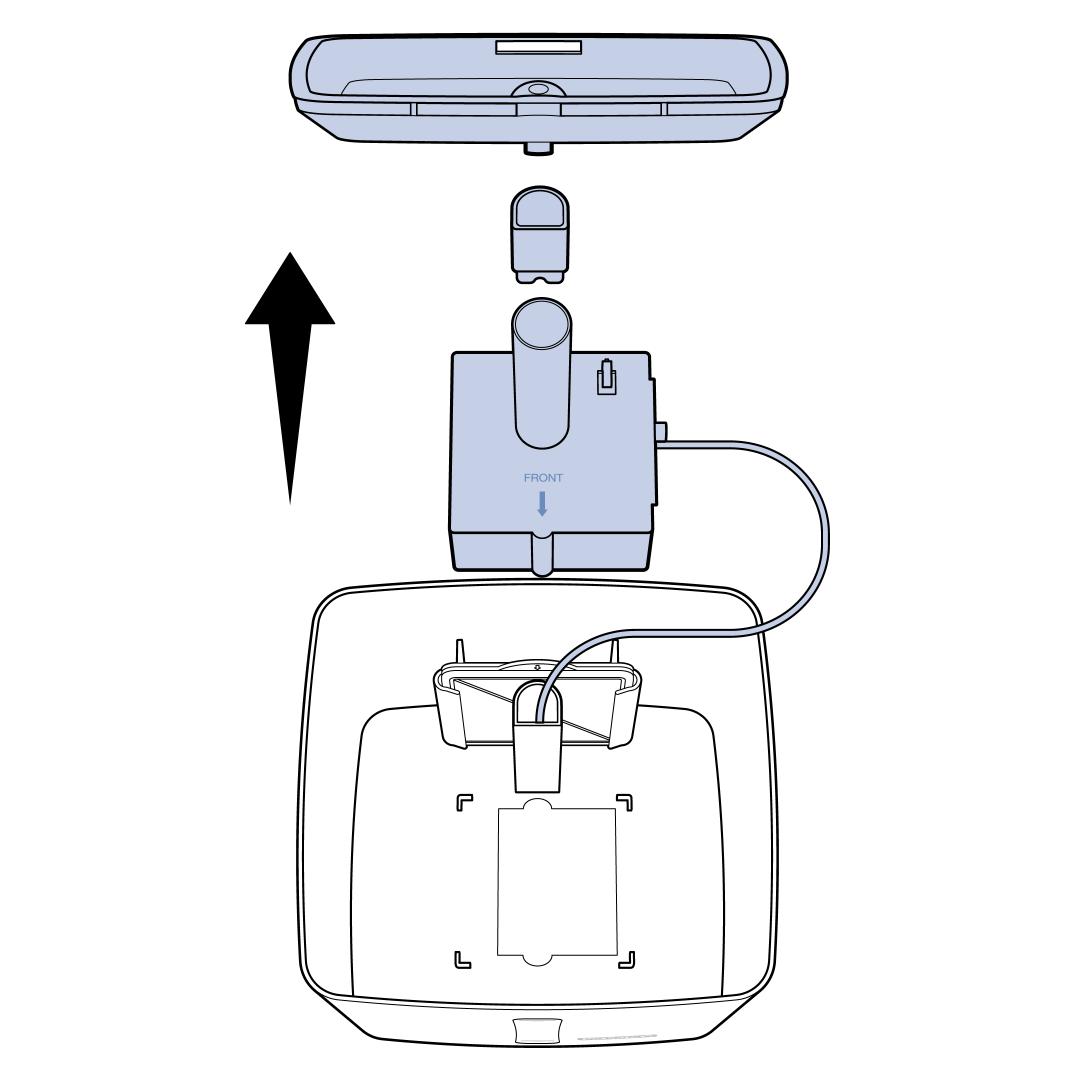 Remove Tray, Rubber Seal And Housing Filter