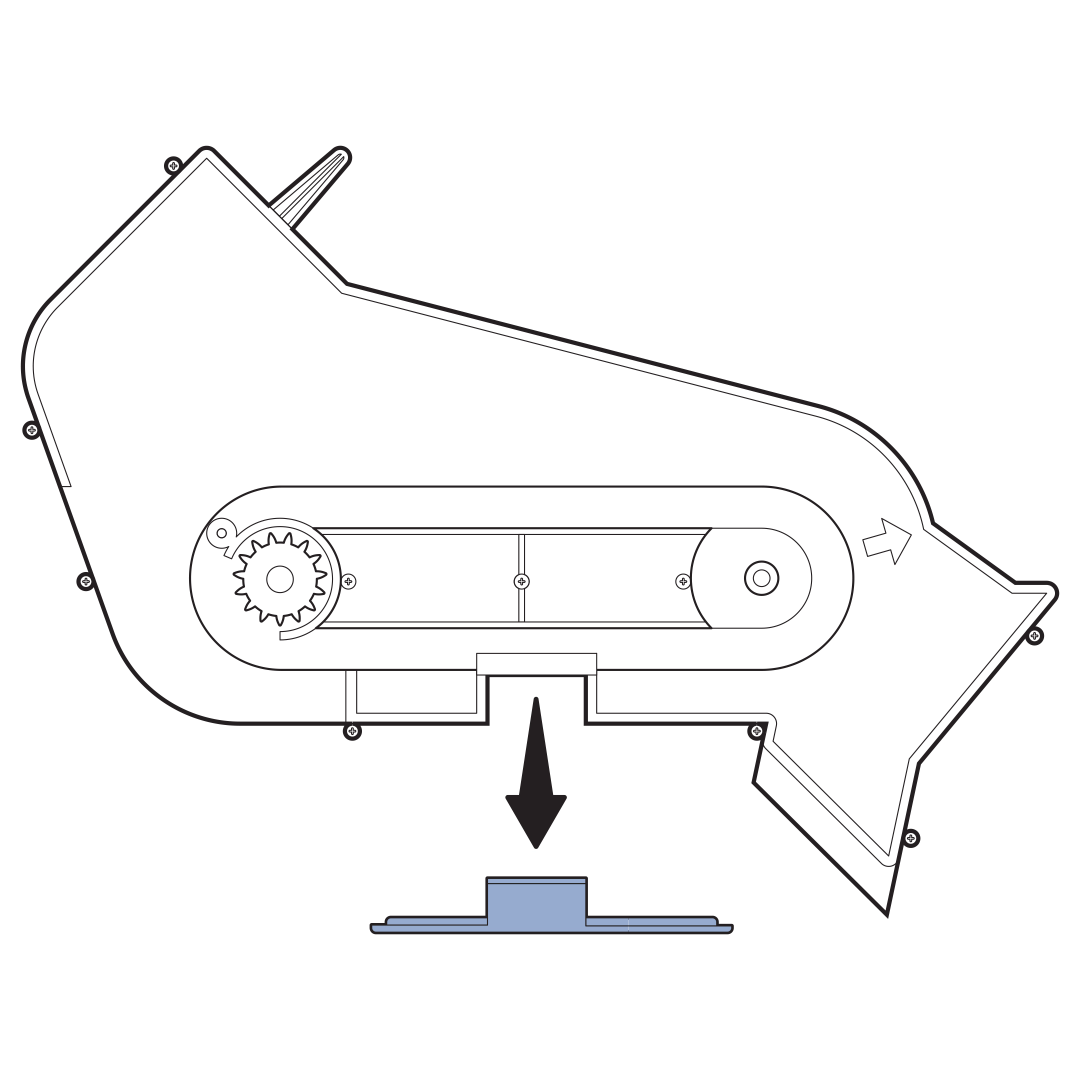 Remove Crumb Catcher From Conveyor