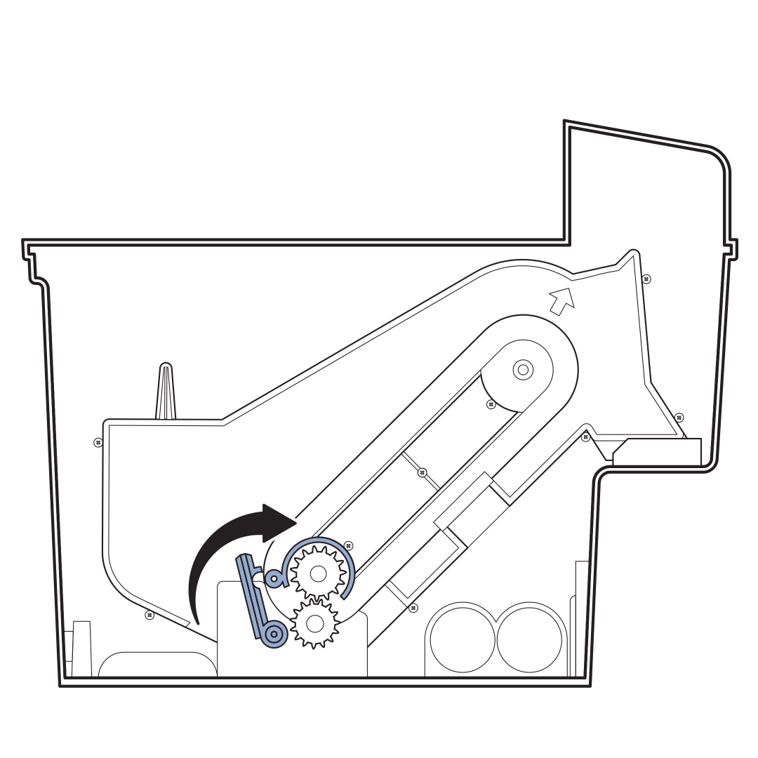 Use Latch to Lock In Conveyor