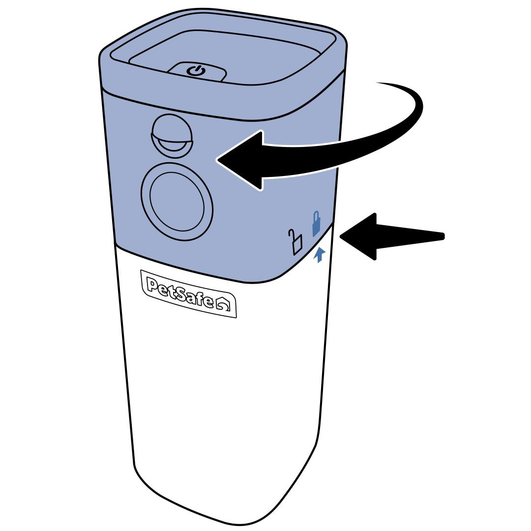 replace lid on base