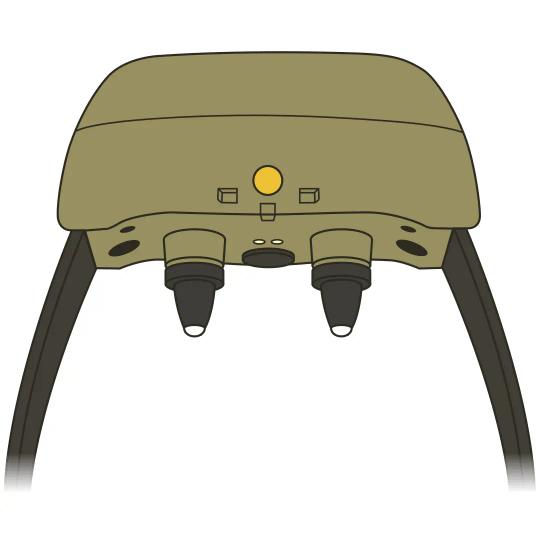 cabelas-gun-dog-gs-100-confirm-collar-is-off-illustration