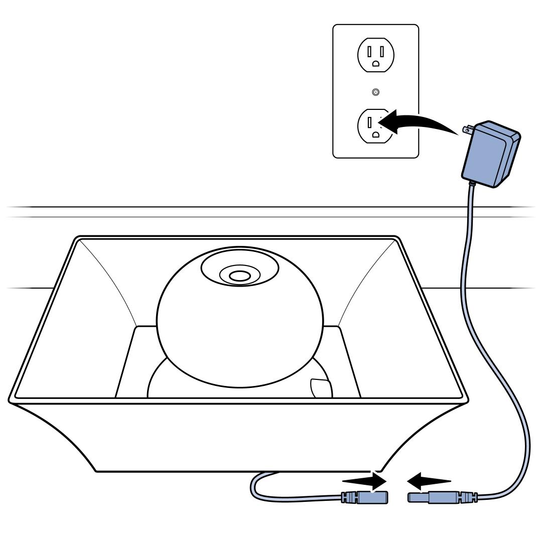 Connect Power Adapter