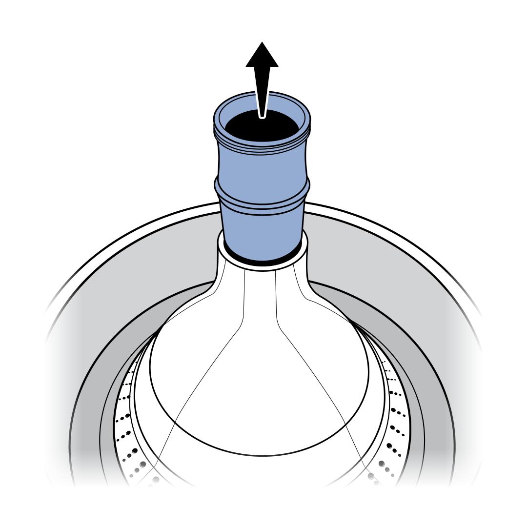 Remove Filter Housing From Center of Cone
