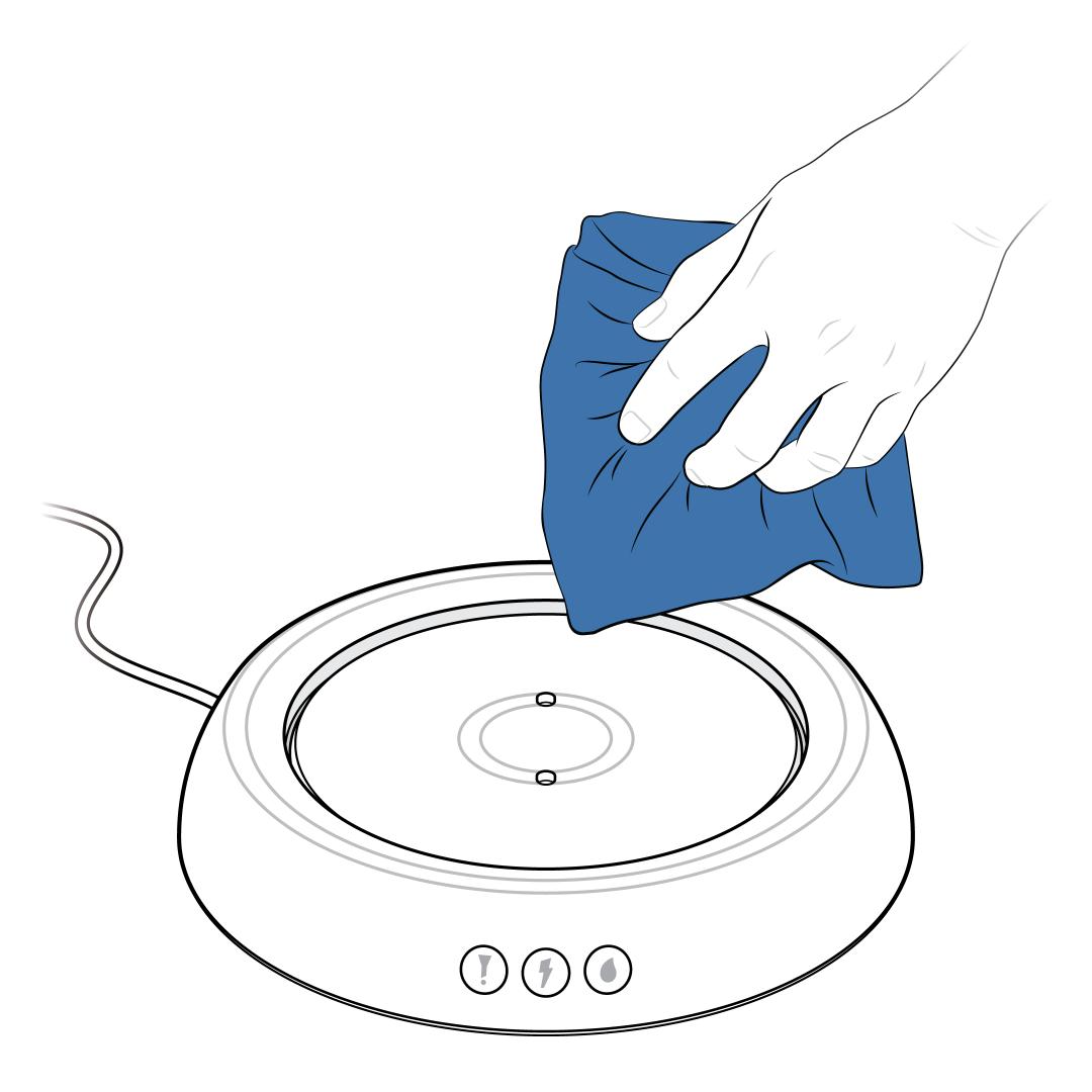 Wipe Base With Cloth