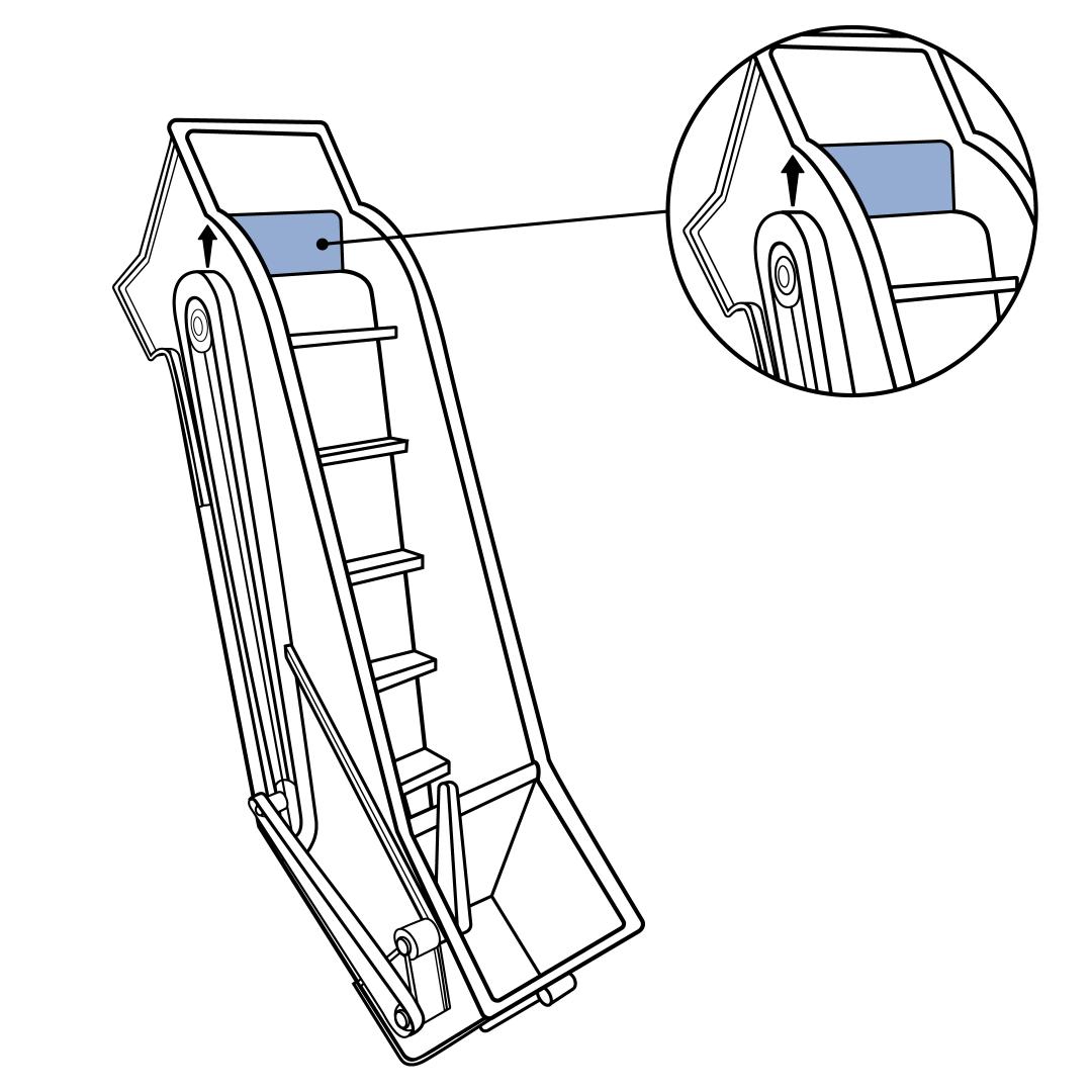 Align One Lip on the Conveyor Belt