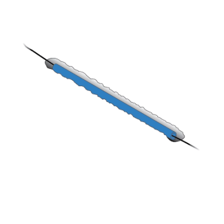 The boundary wire can be run through PVC or rubber hosing