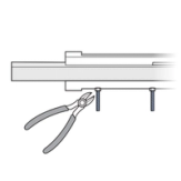 Cut Off Excess Screw Lengths