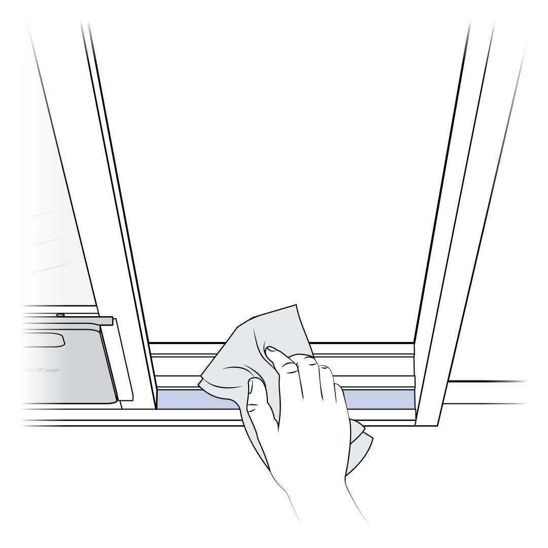 Clean Up And Lower Tracks