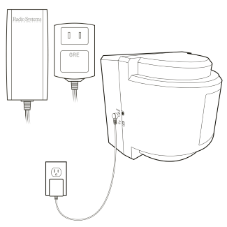 My PetSafe Brand Wireless Containment Base Unit Has a Flickering Dimming or Blinking Red Light