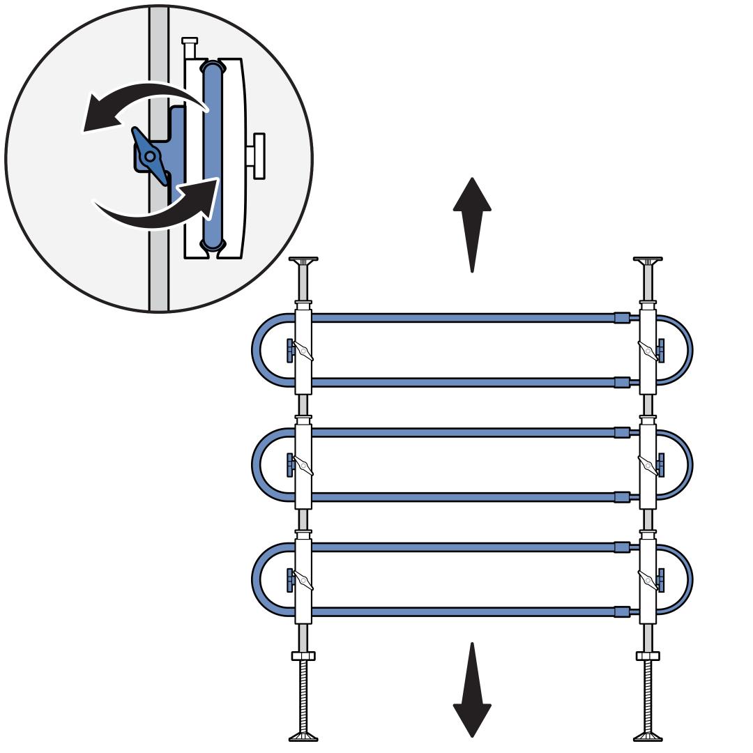 Adjust Positions Of Oval Tubes