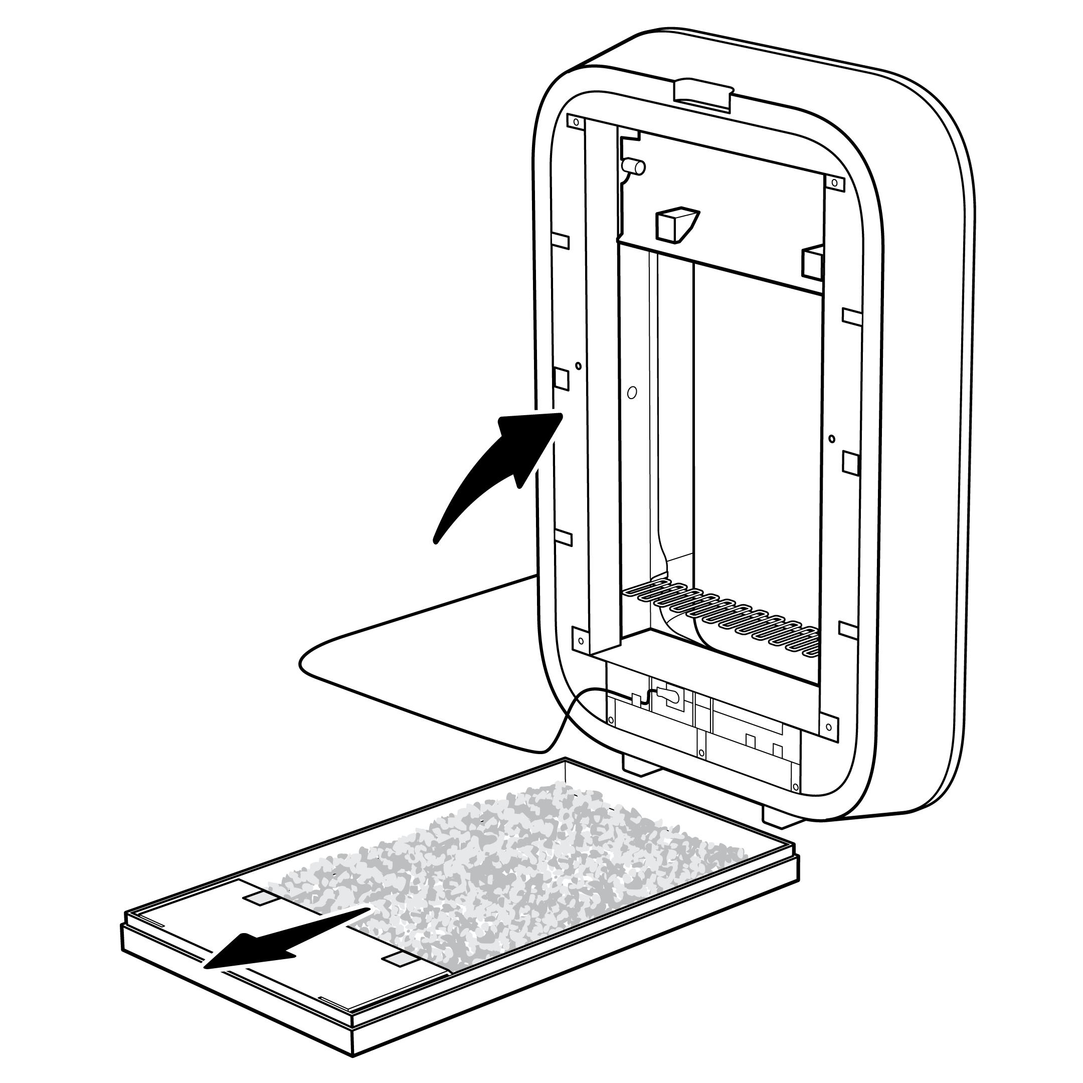 Lift Box To Remove Tray
