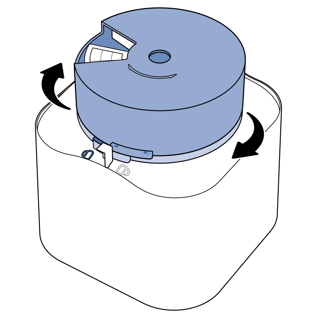 Lock Food Chute In Place