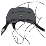 SD-1825X_ Hand Pressing Collar Button Green Light