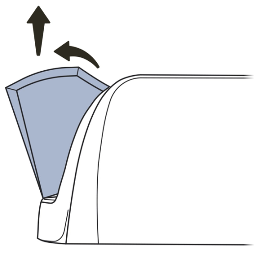 Remove waste trap cover