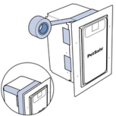 Use Duct Tape To Secure Tunnel and Frame