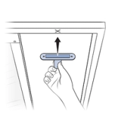Secure T Brackets To Assembled Pet Door Top