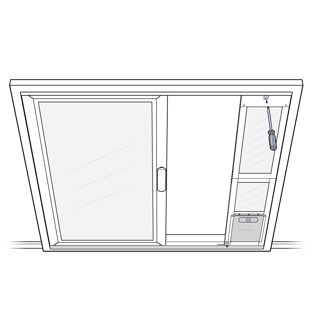 Drill Pilot Hole And Secure With A Screw