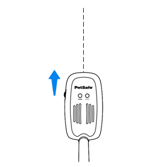 Hold the locator parallel to the buried wire