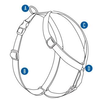understanding-petsafe-sure-fit-harness-diagram-illustration
