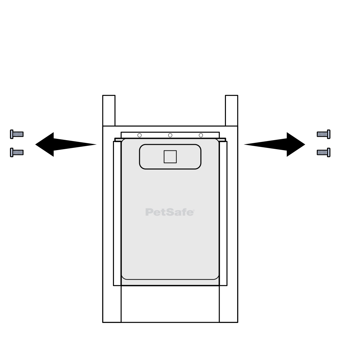 Remove Four Screws From Bottom Frame