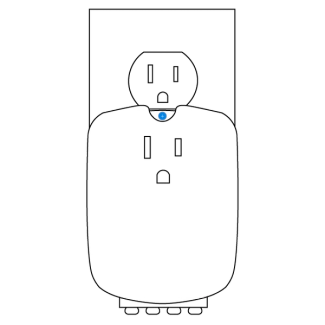 Plug in the surge protector