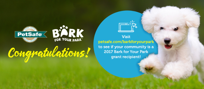 25 communities will receive funding for off-leash dog parks