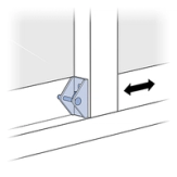 Lock Assembly On Sliding Door