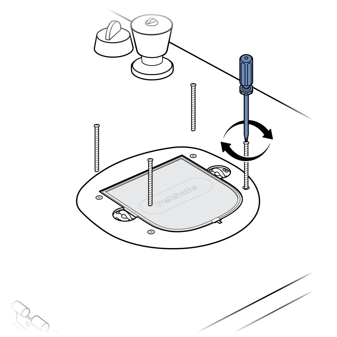 Use A Screwdriver to Tighten Screws