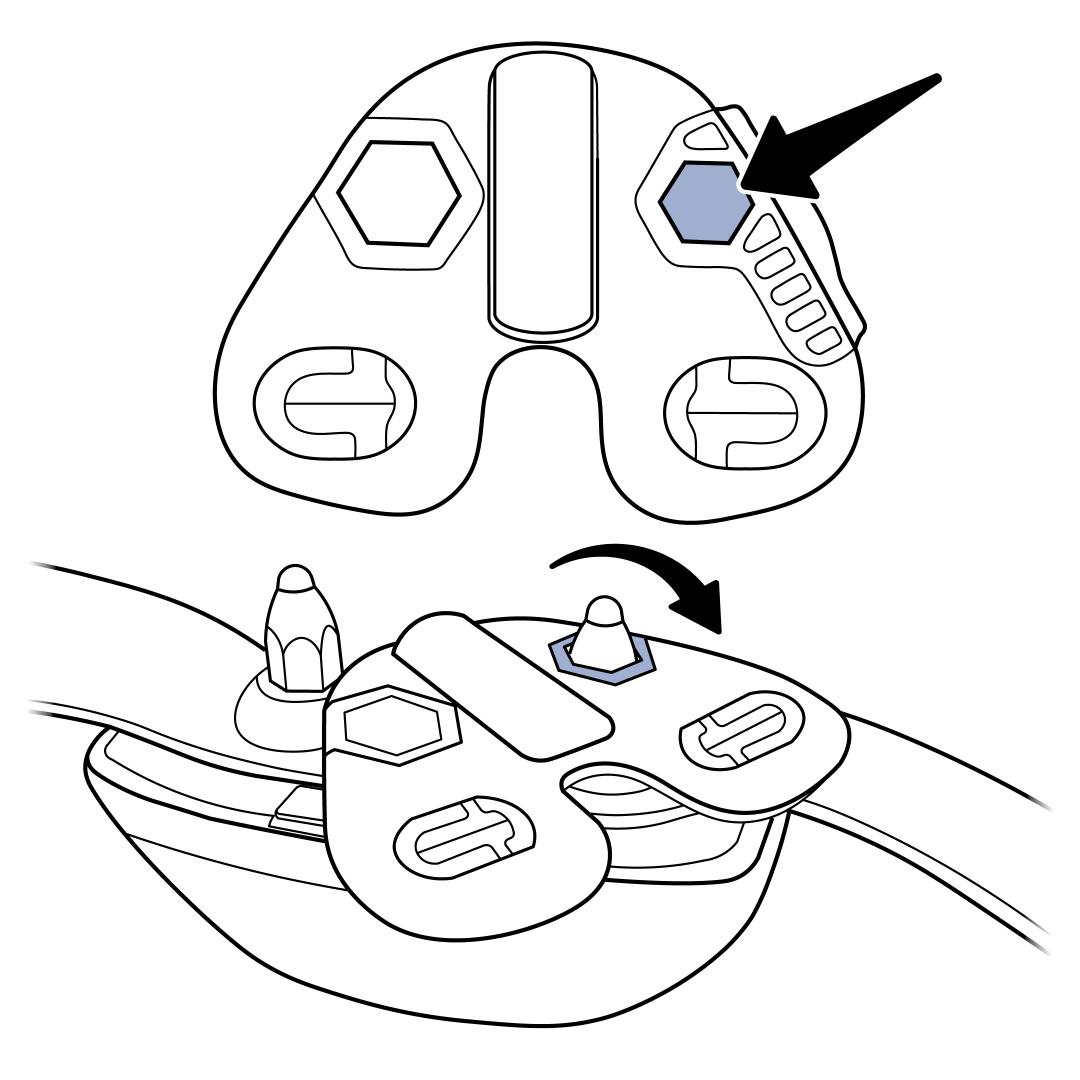 Use TLT to ensure contact points are hand tight