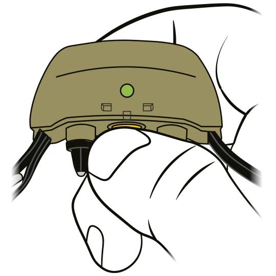 cabelas-gun-dog-gs-100-press-hold-power-button-till-light-off-illustration