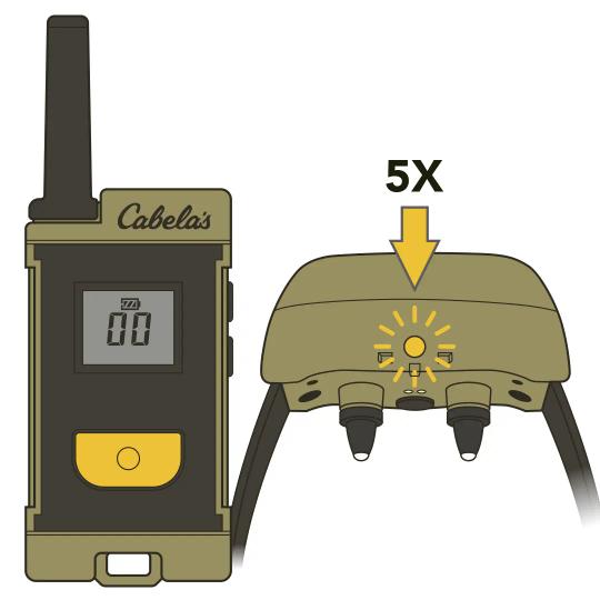 cabelas-gun-dog-gs-100-press-button-collar-flashes-5-times-illustration