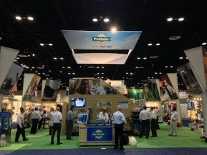 A great shot of our 2014 GPE booth!