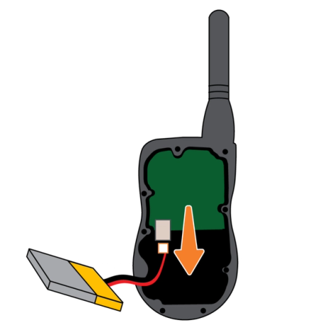 SD YardTrainer 100-100s_Remote Battery Removal