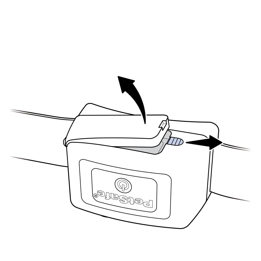 Slide Door Lock To Open Cartridge Door