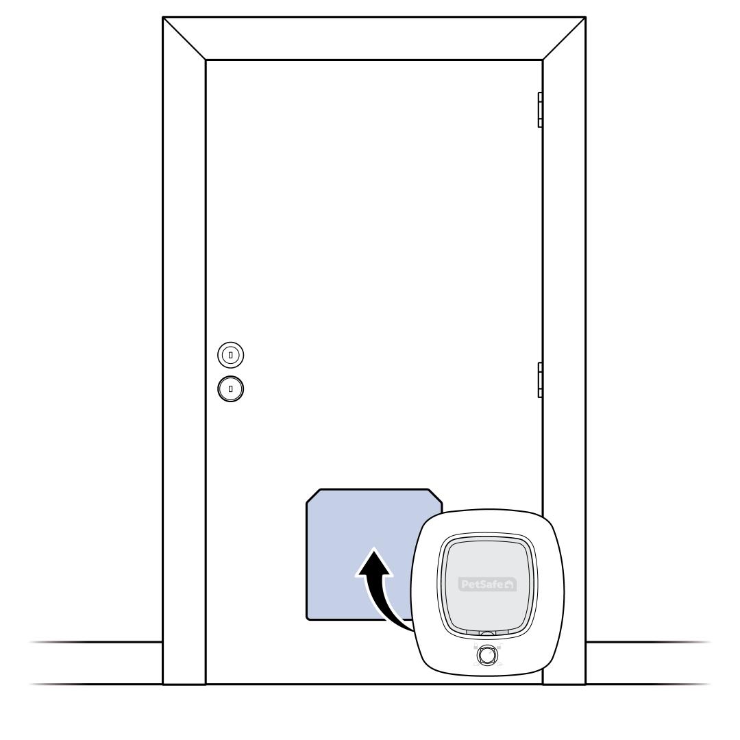 Insert Interior Frame Into Opening
