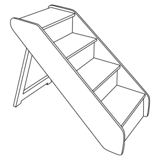 cozyup-folding-wood-pet-steps-illustration