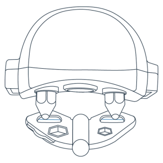 Hold the collar probes against the wire on the test light tool