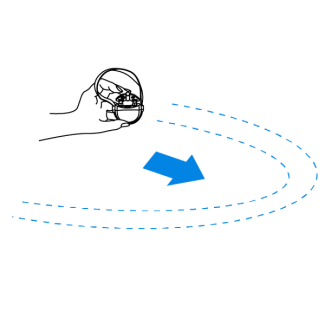 Walk toward the boundary