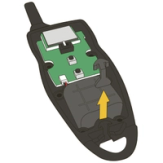 Remove old charging port cover from TX