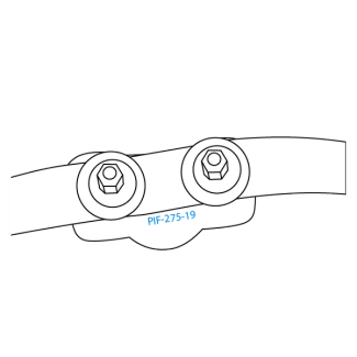 Model number underneath the strap