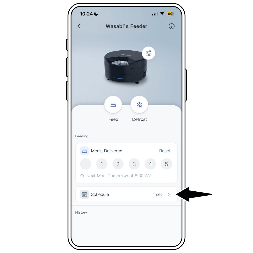 App_Select Schedule_Edit Scheduled