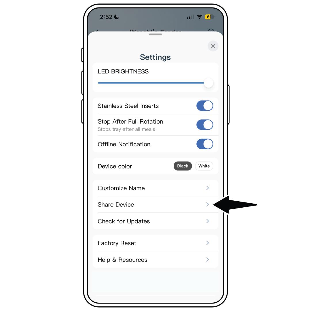 App_Setting Menu_Share Device