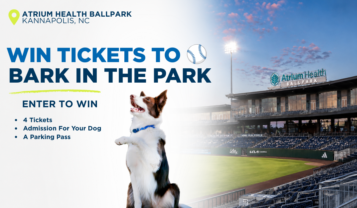 enter to win tickets to bark in the park in kannapolis 
