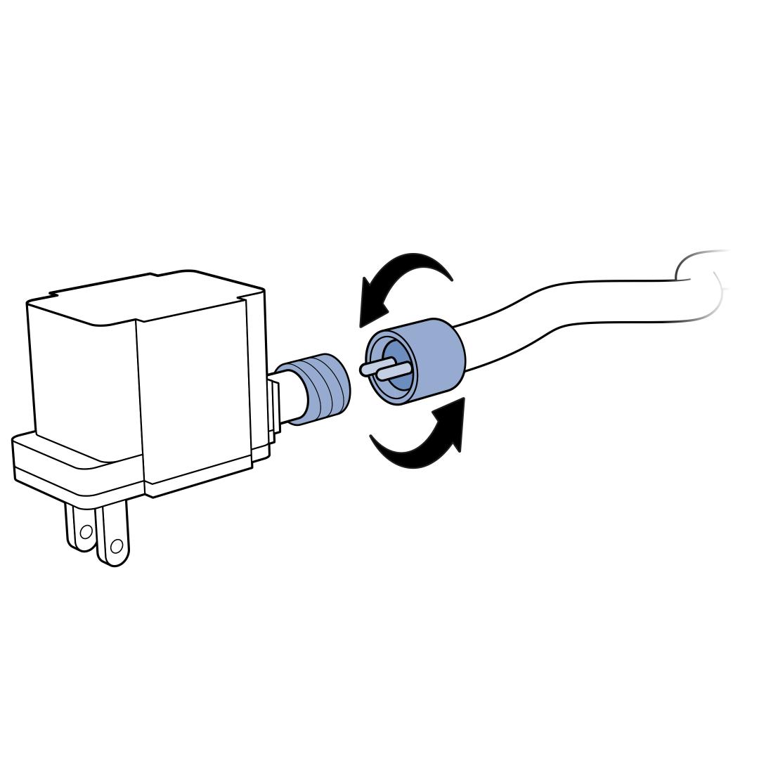 Connect Pump And Adaptor