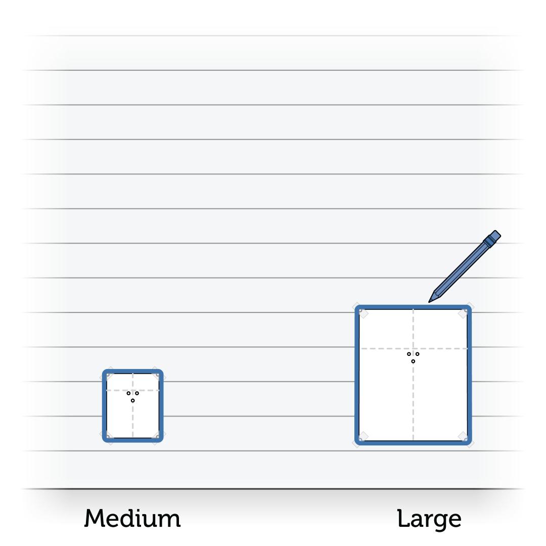 Trace Outline With Pencil